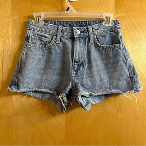 Arizona Jean Company High-Rise Cut-Off Shorts - Junior Size 3